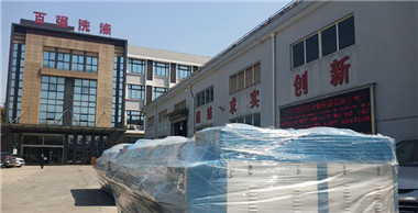 百強洗滌設備-洗脫機，烘干機，燙平機發貨四川